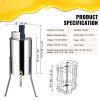 VEVOR Electric Honey Extractor, 2/4 Frames Honey Spinner Extractor, Stainless Steel Beekeeping Extraction, Apiary Centrifuge Equipment with Height Adj
