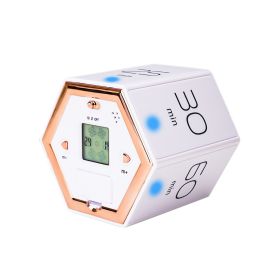 Learning Self-discipline Time Reminder Fitness Exercise Timing Gadegts 15 Seconds Long Prompt Timer for Home Cooking Supply (color: White, Ships From: China)